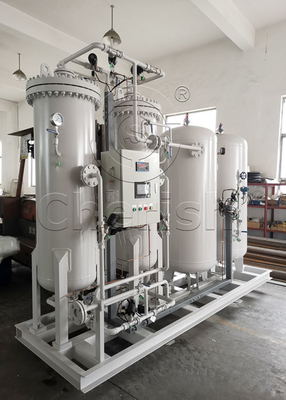 Skid Mounted Psa Nitrogen Gas Generator Used In Chemical Industry Low Noise