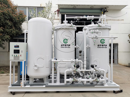 Small Scale Industrial Oxygen Concentrator Plant Used In Oxygen Enriched Combustion