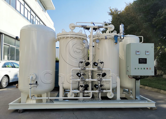Vertical Psa O2 Generator , Oxygen Gas Production Plant For Making Ozone