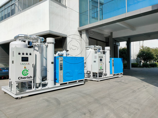 Humanized 132 Nm3/Hr PSA Oxygen Generator For Heat Treatment