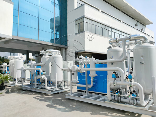 12Nm3/Hr 0.5Mpa PSA Oxygen Plant With Steel Structure