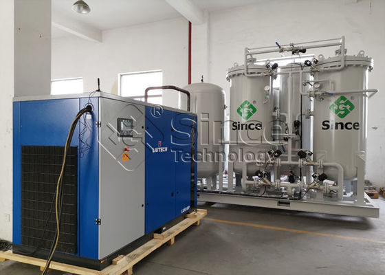 Molecular Sieve Filling PSA Oxygen Plant 150Nm3/Hr Working Continuously