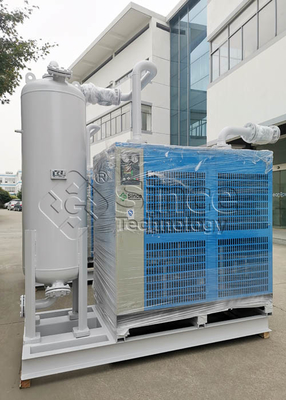 Integral Skid Mounted PSA Nitrogen Generator High Purity Compact Structure