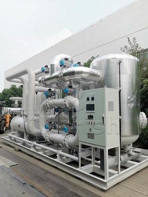 Skid Mounted PSA Oxygen Gas Plant 66Nm3/Hr 0.8Mpa